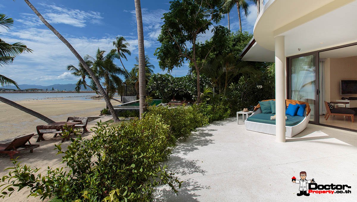 3 Bedroom Beachfront Villa - Plai Laem - Koh Samui - for sale